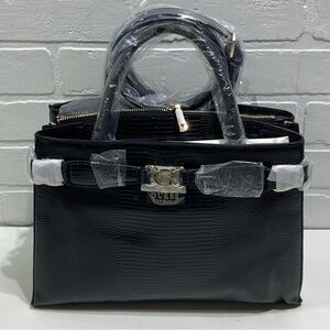 NEW -  Guess Arlena Girlfriend Satchel Crossbody Purse - Black